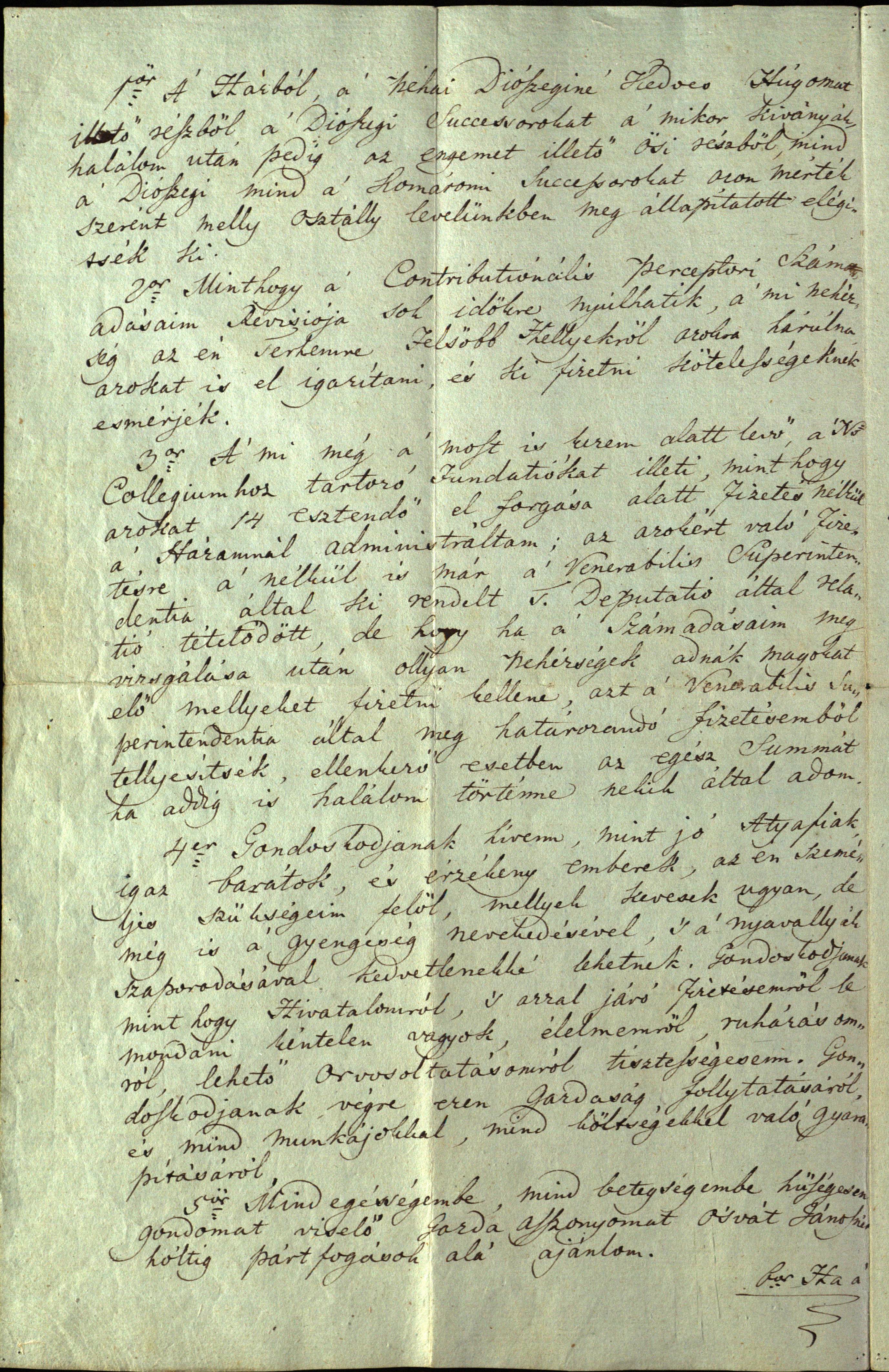 A végrendelet második oldala